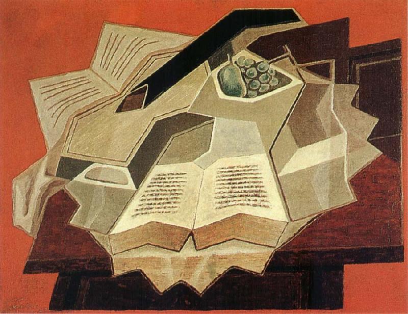 Juan Gris The book is opened
